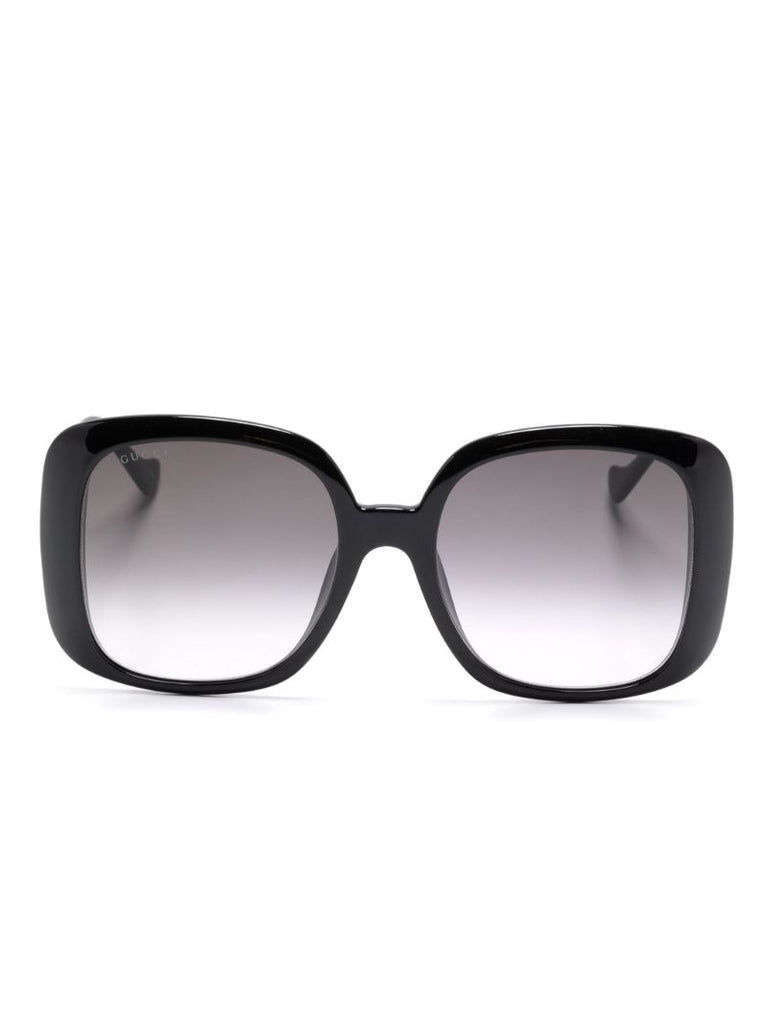 Black Oversized Square Sunglasses