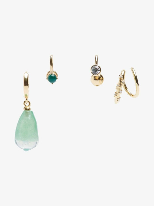 Gold Vermeil Forest Earring Set