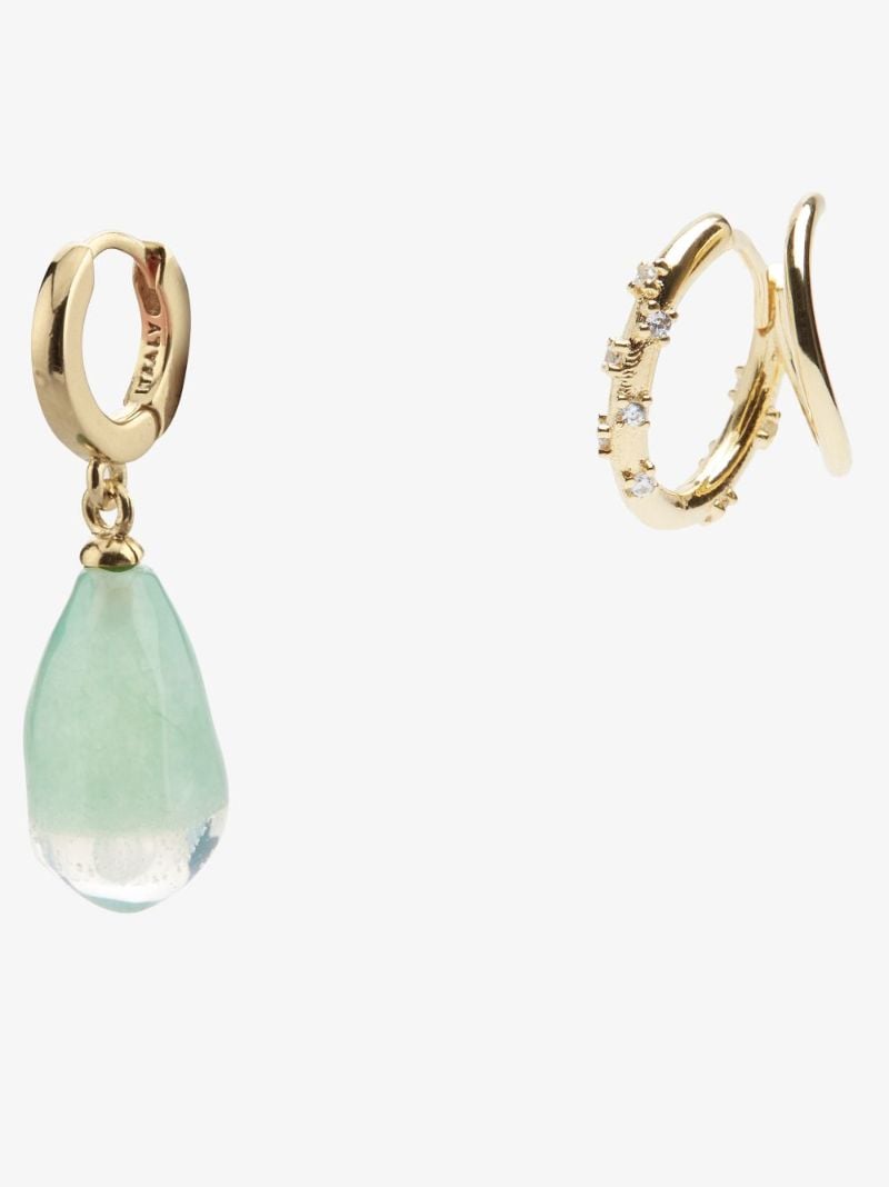 Gold Vermeil Forest Earring Set