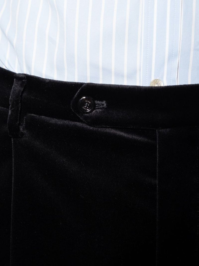 Tailored Velvet Shorts