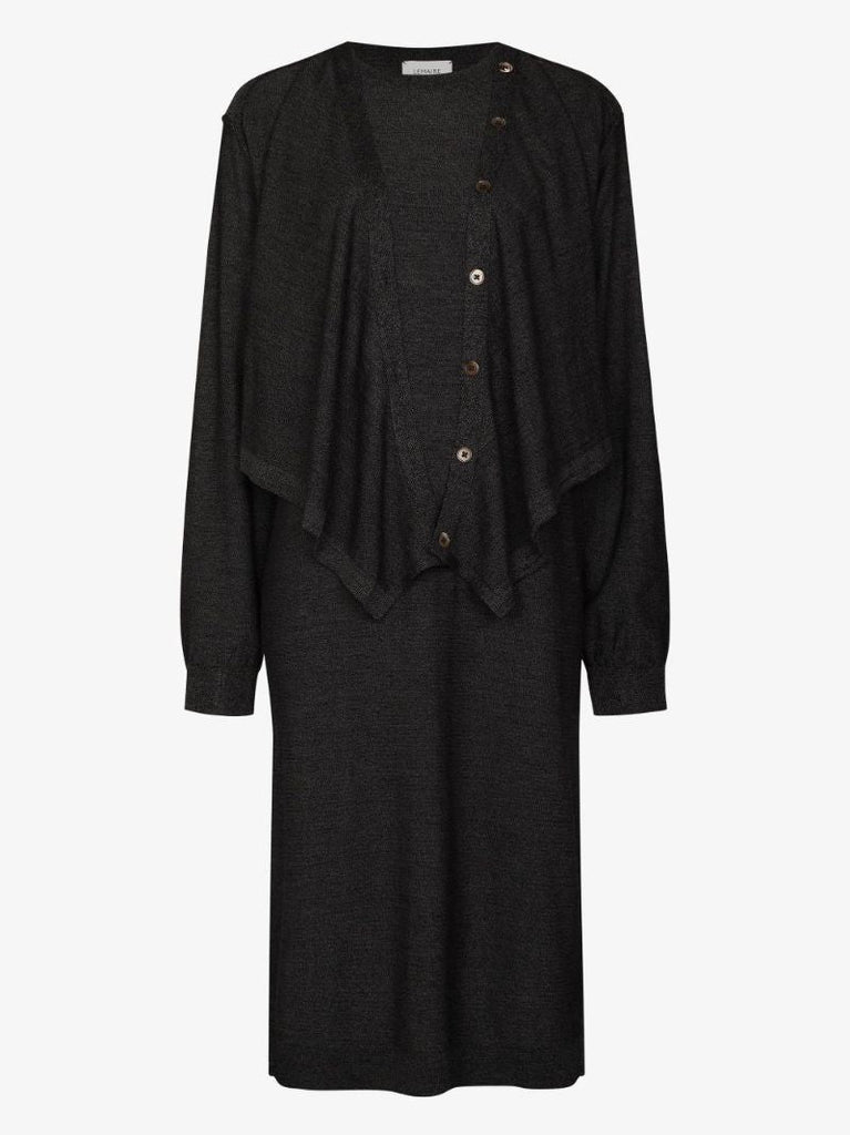 Double Layer Cardigan Dress