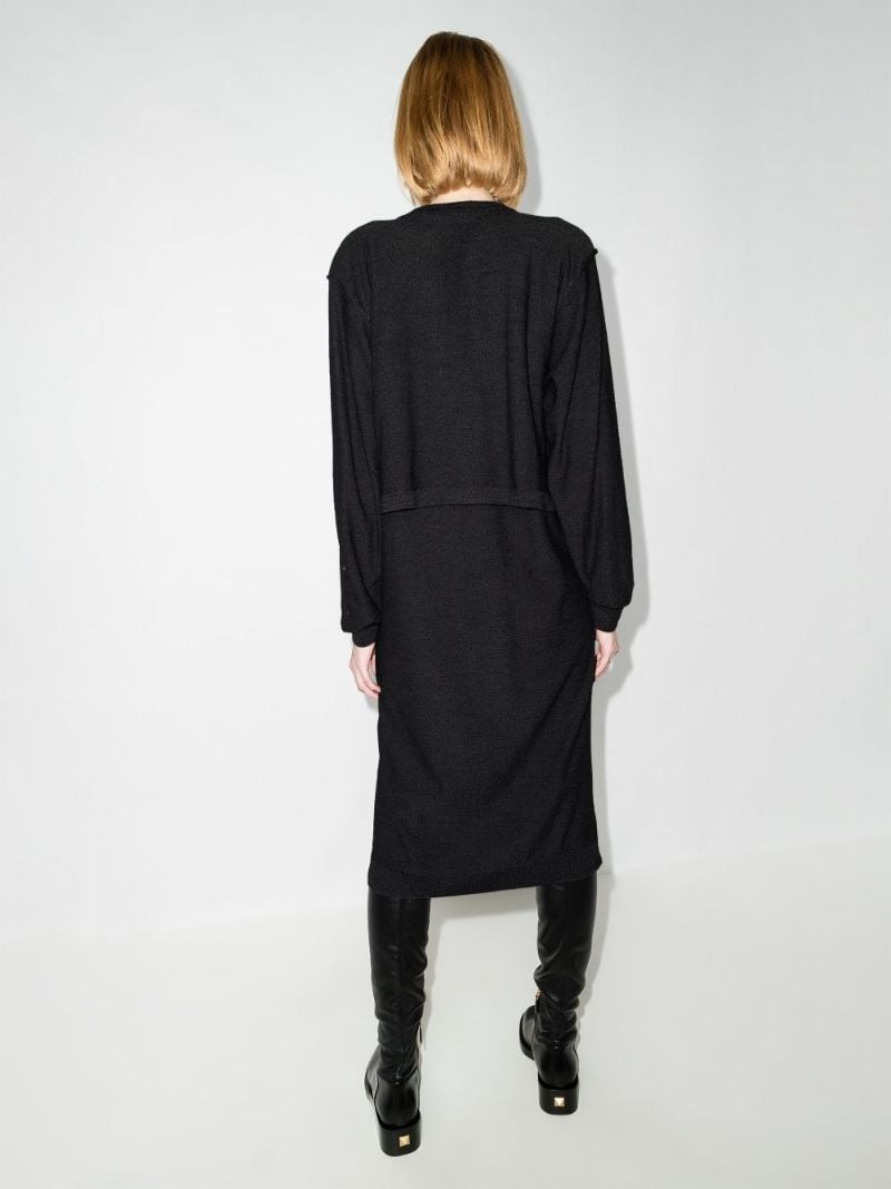 Double Layer Cardigan Dress