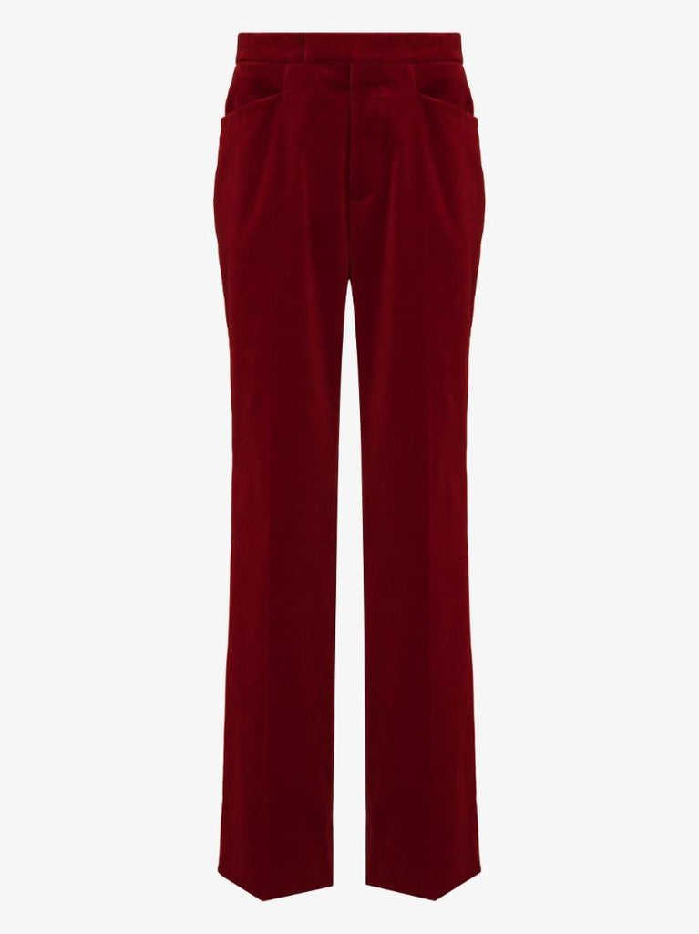 Tailored Velvet Trousers