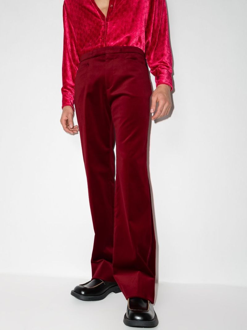 Tailored Velvet Trousers