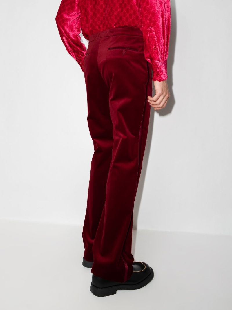Tailored Velvet Trousers