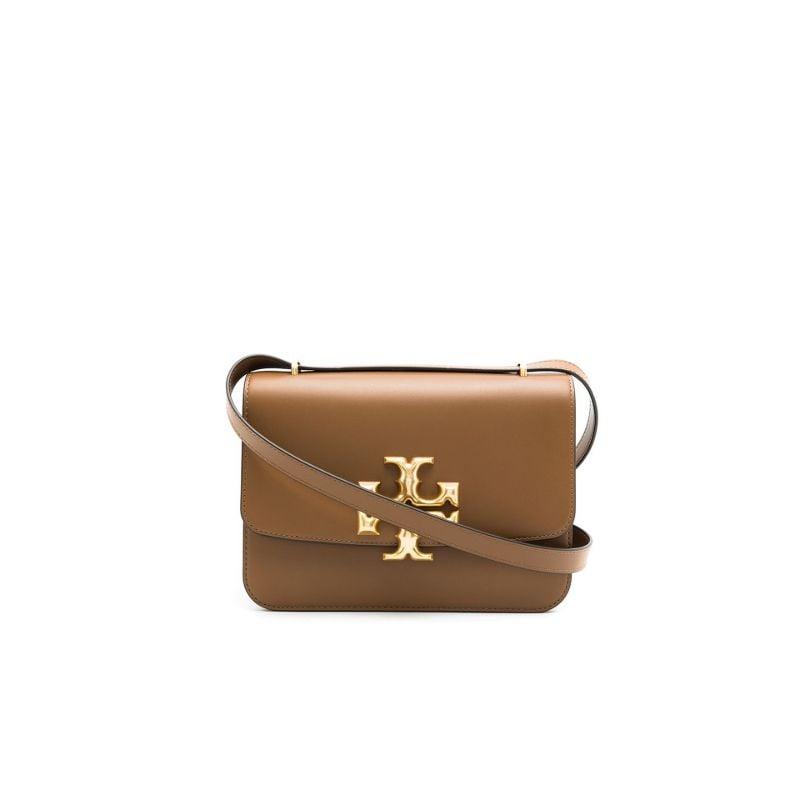 Brown Eleanor Leather Cross Body Bag