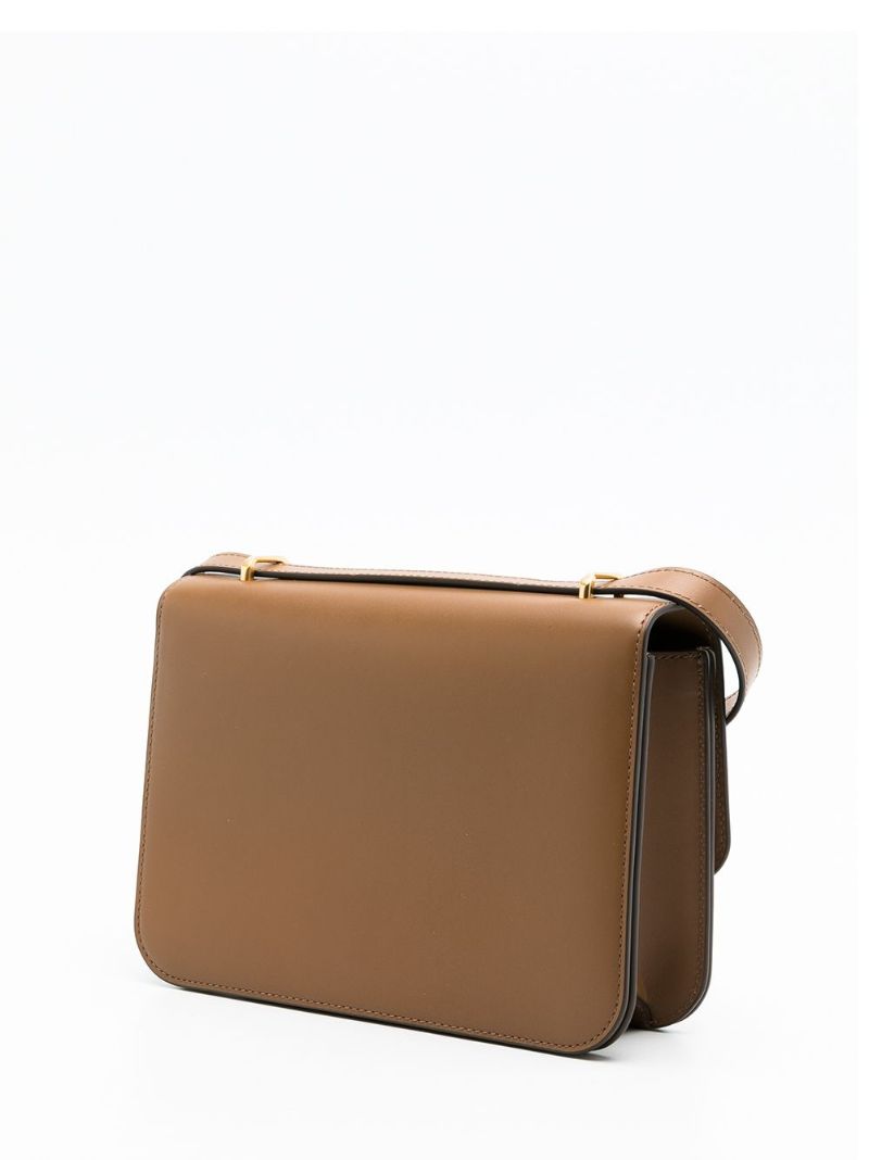 Brown Eleanor Leather Cross Body Bag