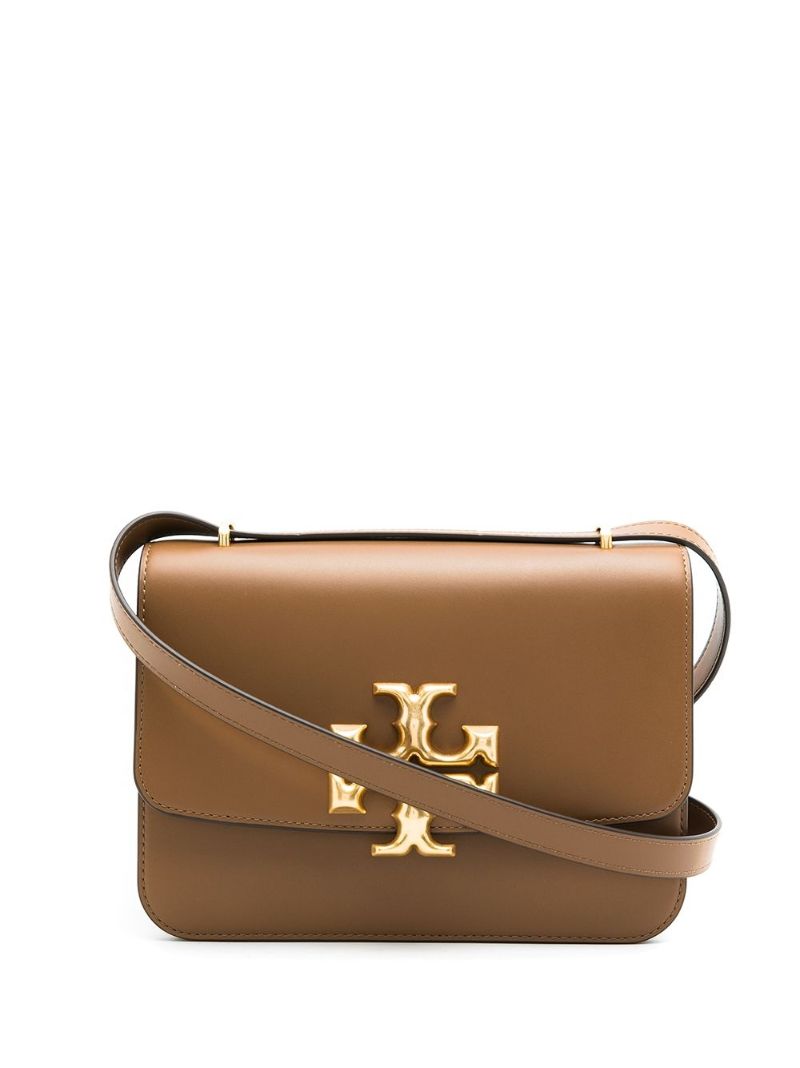 Brown Eleanor Leather Cross Body Bag