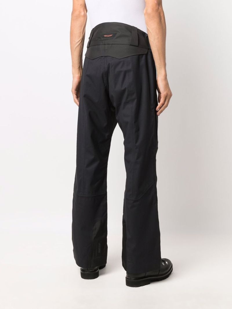Black Flared Ski Trousers