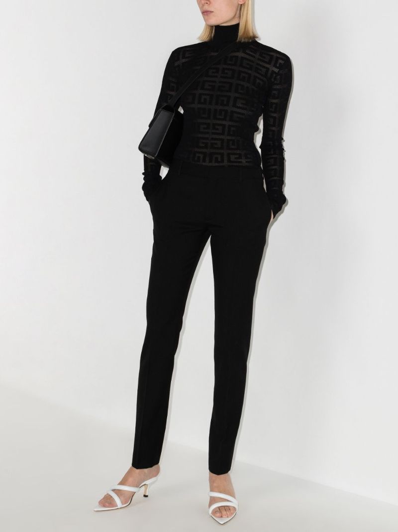 4g Monogram Jacquard Top