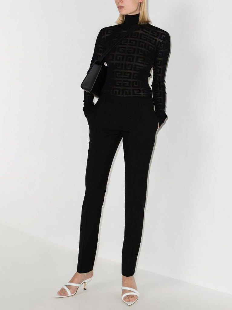 4g Monogram Jacquard Top
