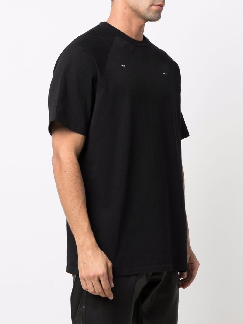 Black Logo Print T-shirt