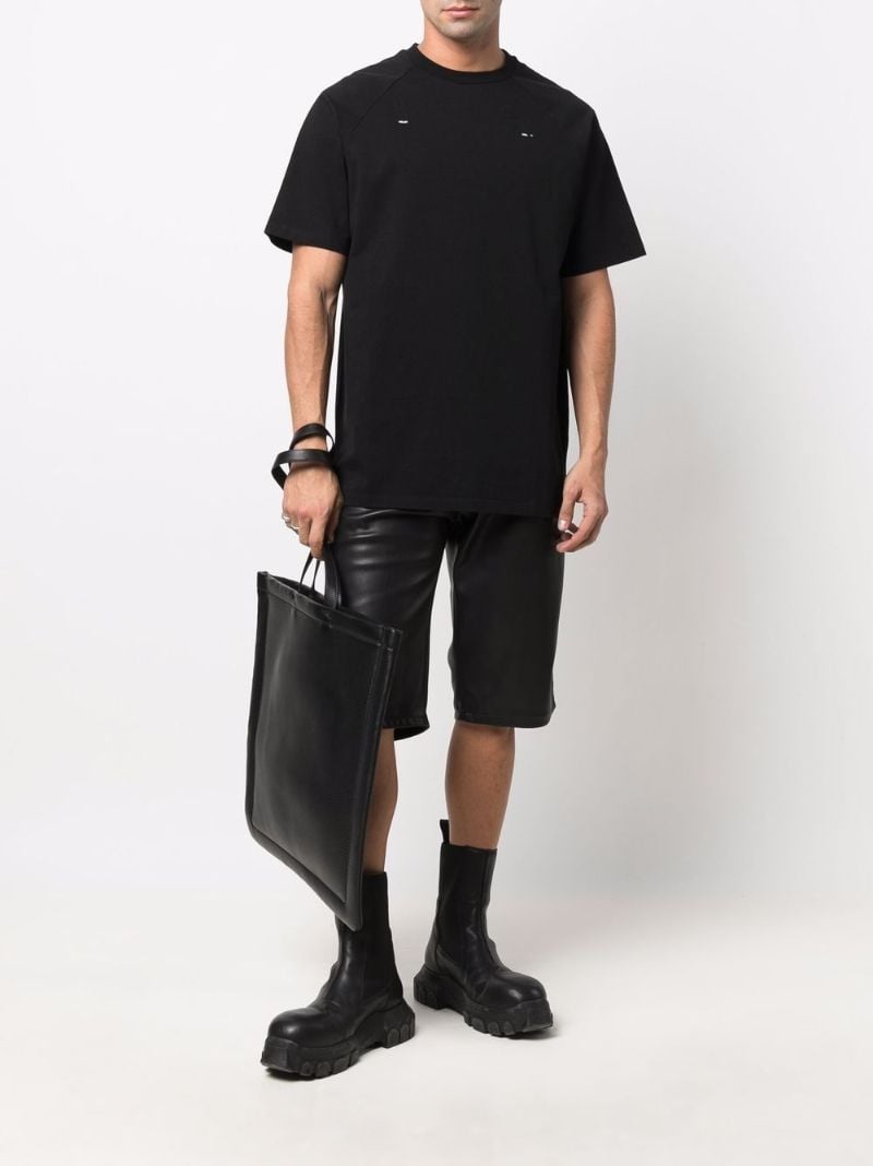 Black Logo Print T-shirt