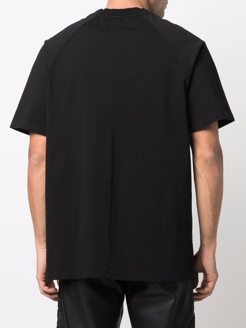 Black Logo Print T-shirt