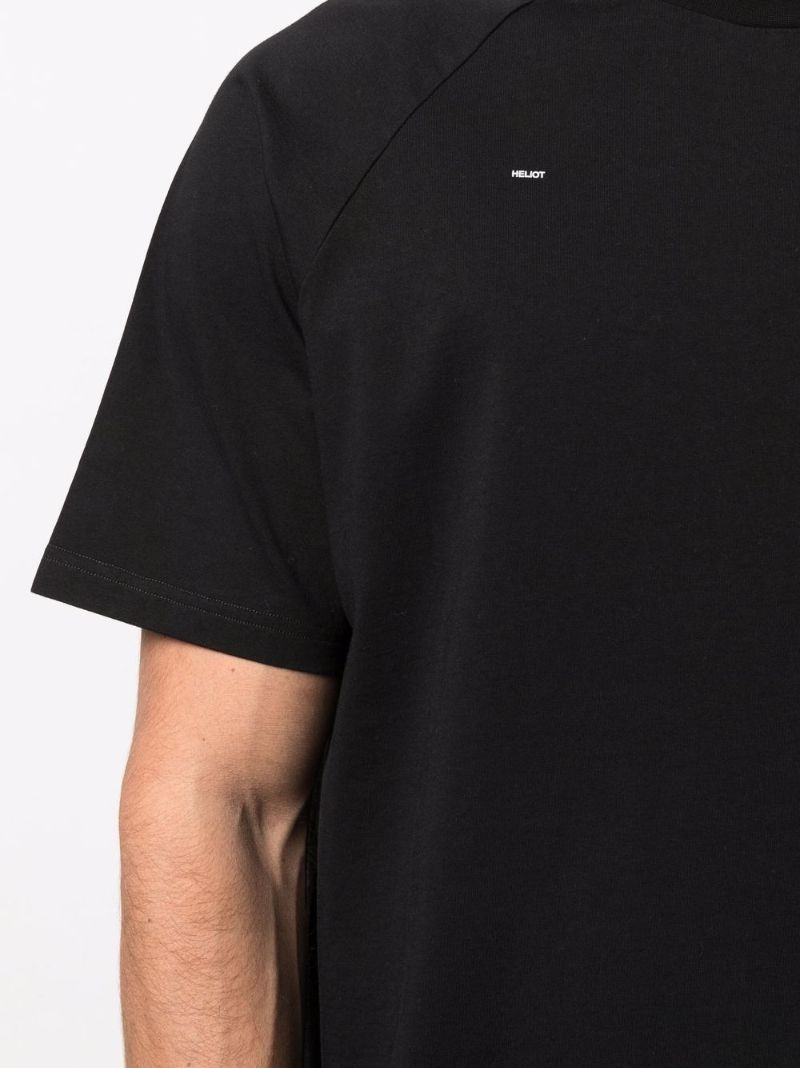 Black Logo Print T-shirt