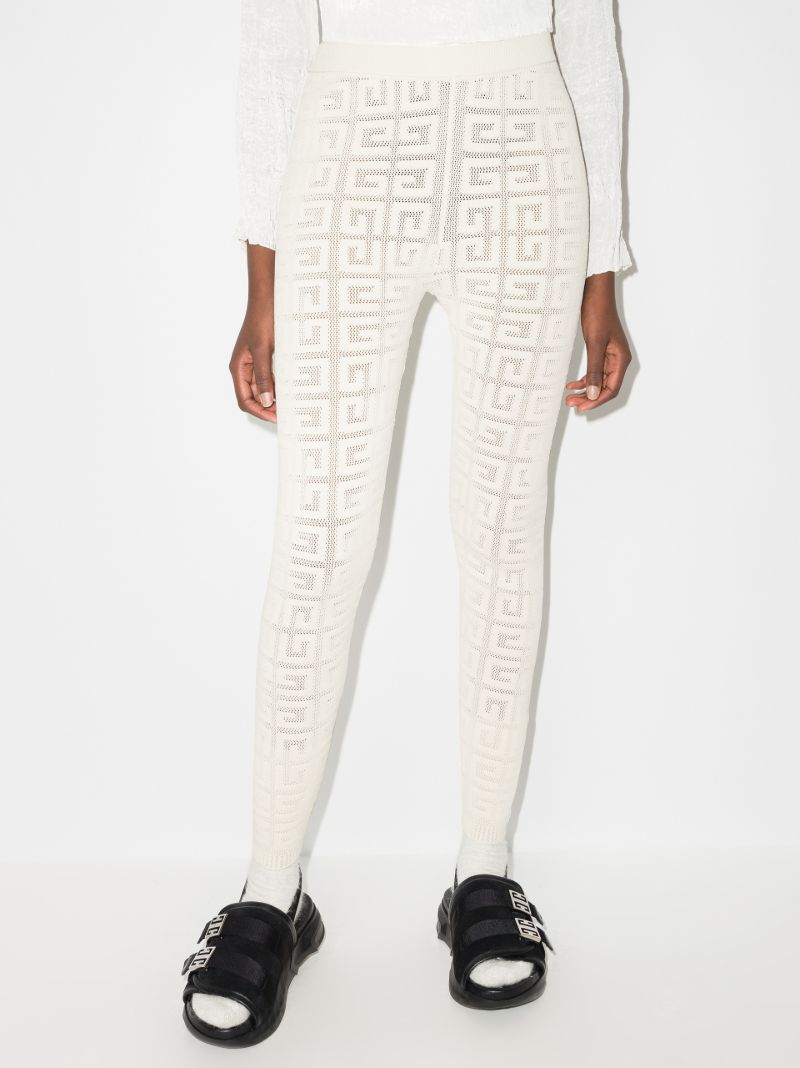 4g Logo Lace Leggings
