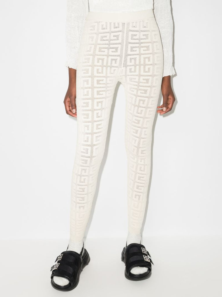4g Logo Lace Leggings