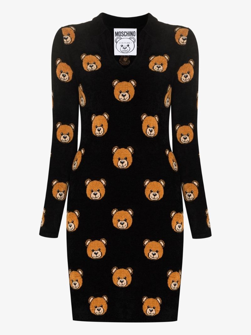 Teddy Knitted Mini Dress