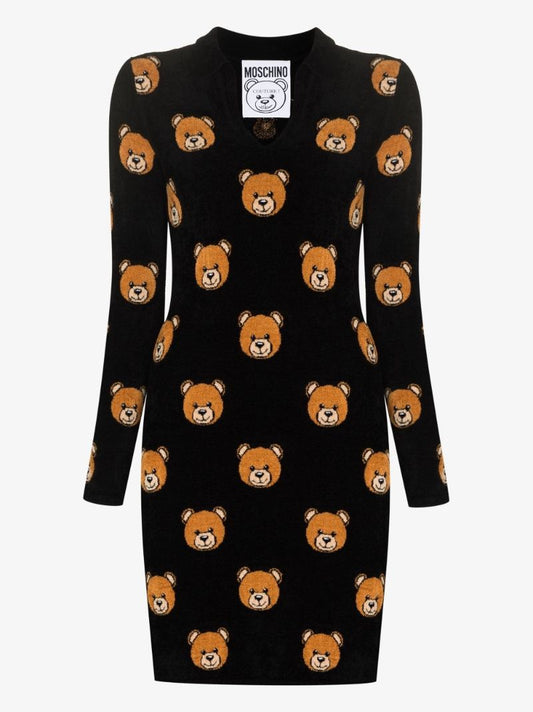 Teddy Knitted Mini Dress