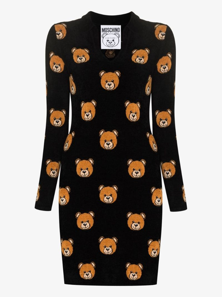 Teddy Knitted Mini Dress