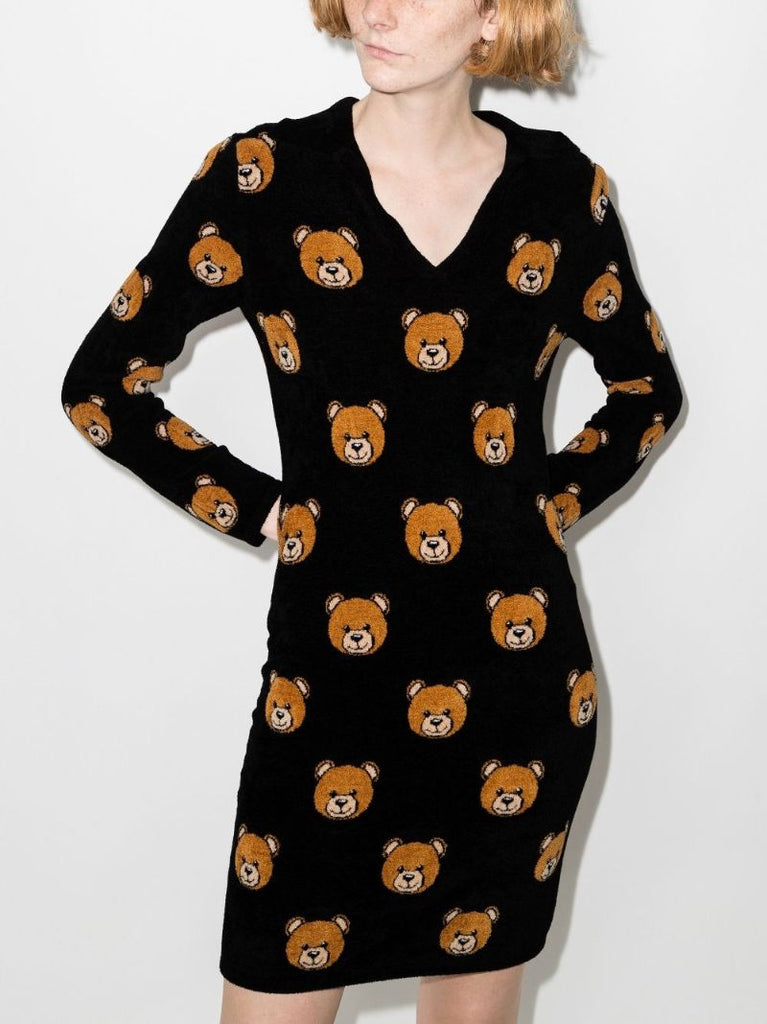 Teddy Knitted Mini Dress