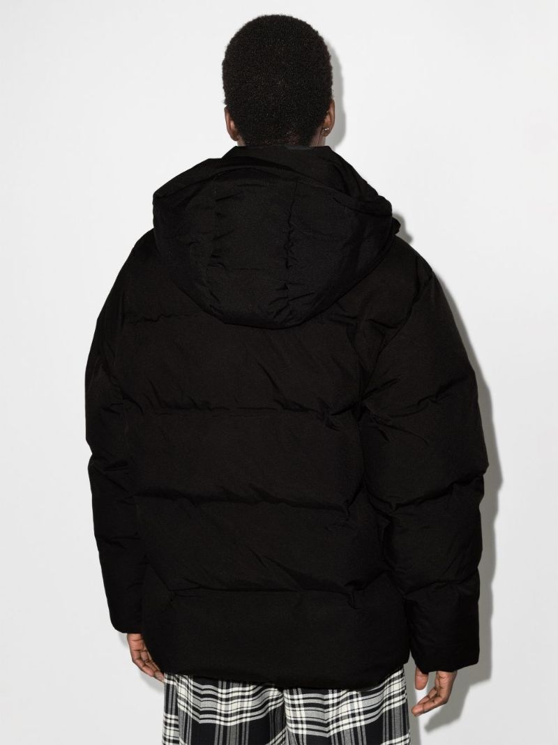 Black Besseggen Hooded Quilted Jacket