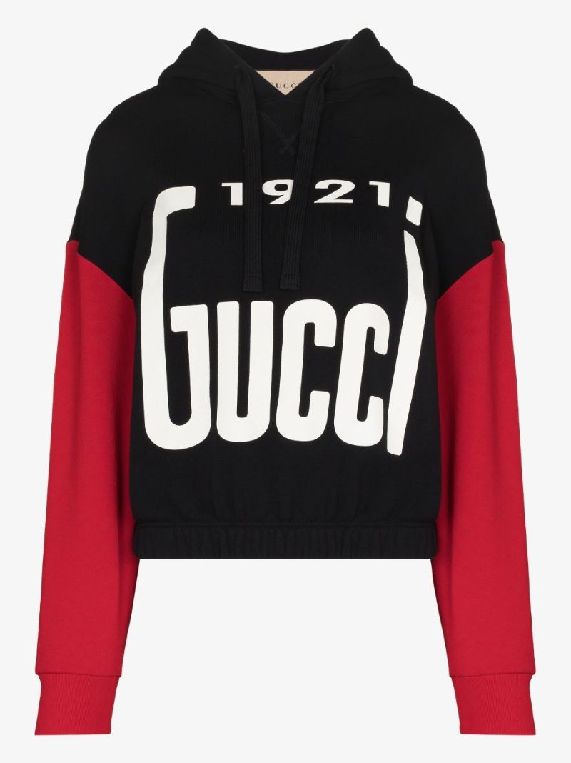 Black 1921 Cotton Hoodie