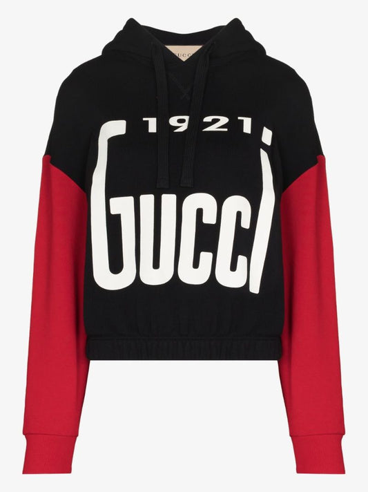 Black 1921 Cotton Hoodie