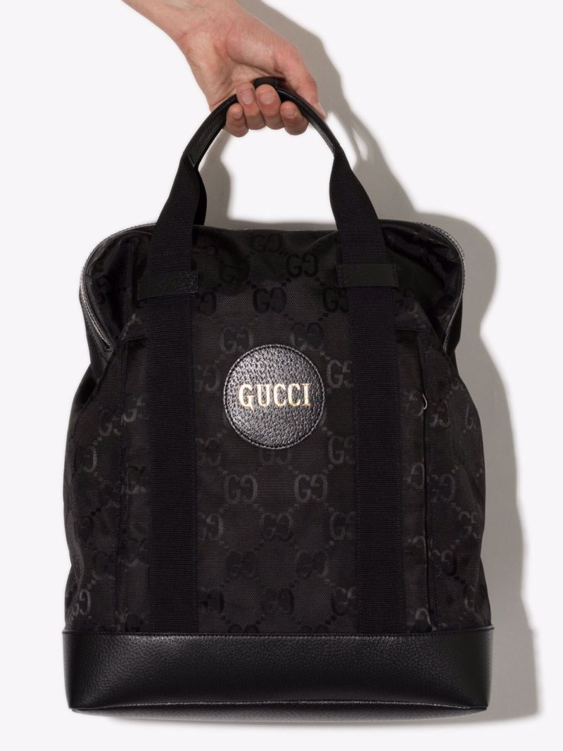 Black Off the Grid Monogram Backpack