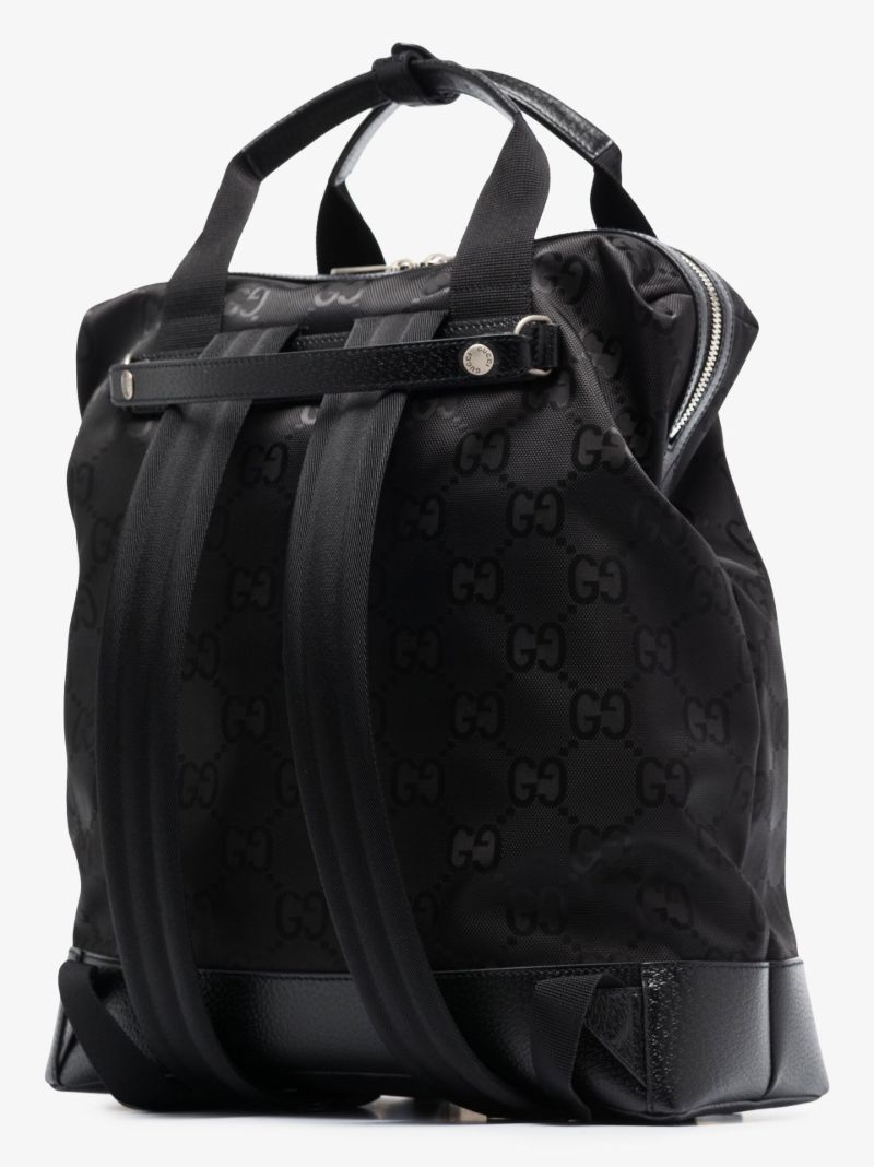 Black Off the Grid Monogram Backpack