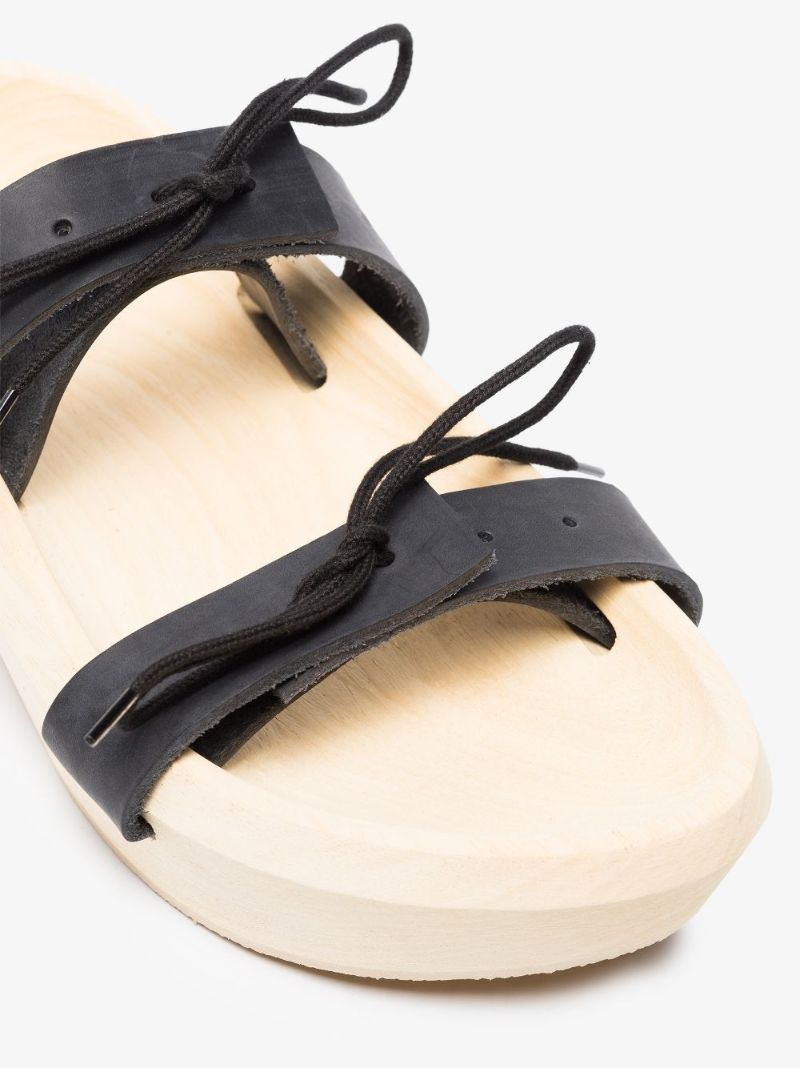 Neutral 40 Wooden Clog Sandals