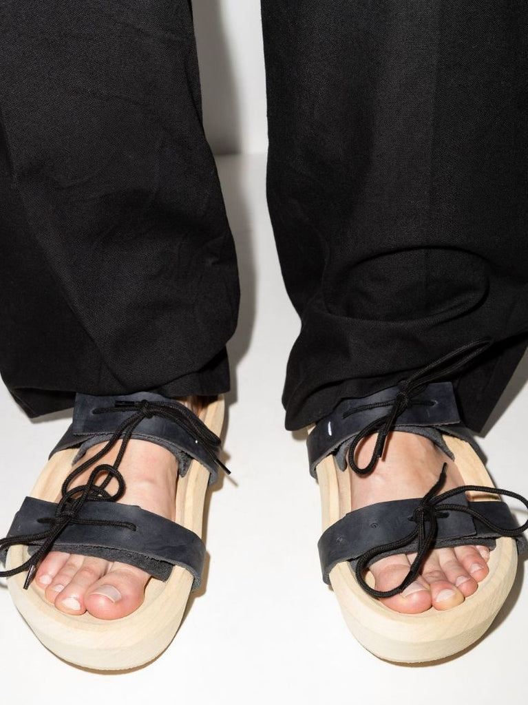 Neutral 40 Wooden Clog Sandals