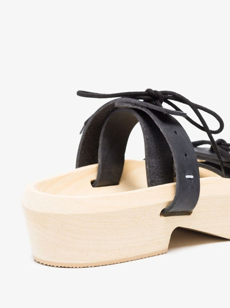 Neutral 40 Wooden Clog Sandals