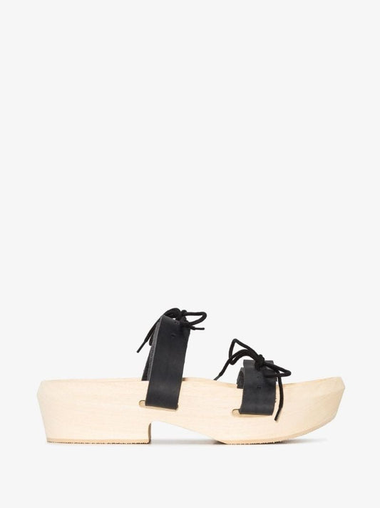 Neutral 40 Wooden Clog Sandals