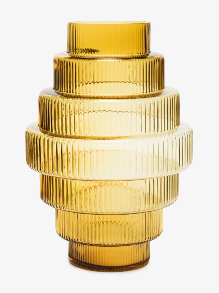 Yellow Steps Large Vase