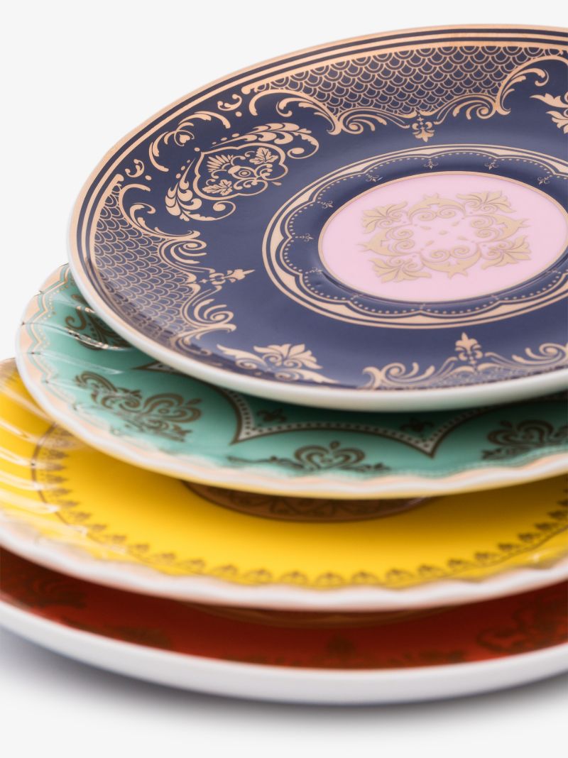 Multicoloured Grandpa Tea Set