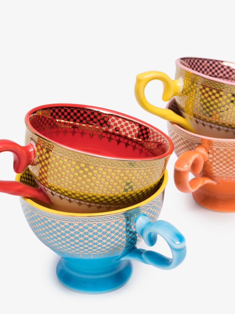Multicolour Grandpa Espresso Set