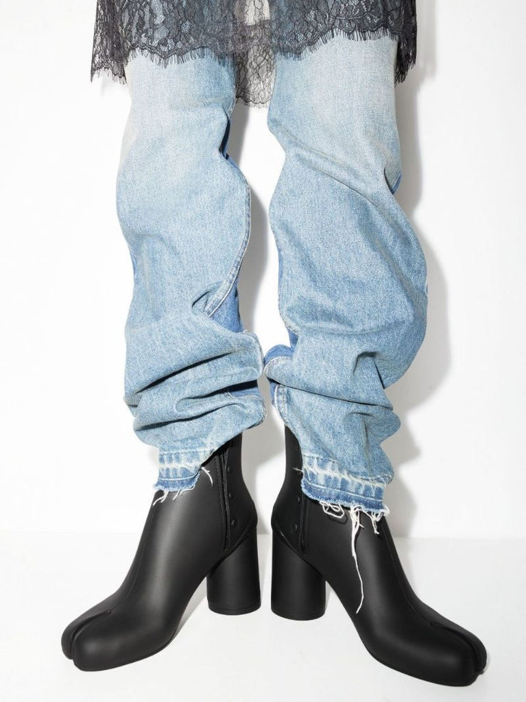 Black Tabi 90 Ankle Boots