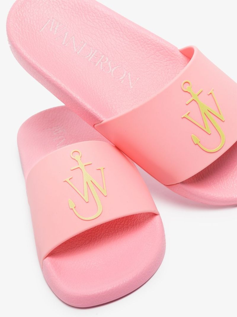 Pink Anchor Logo Slides
