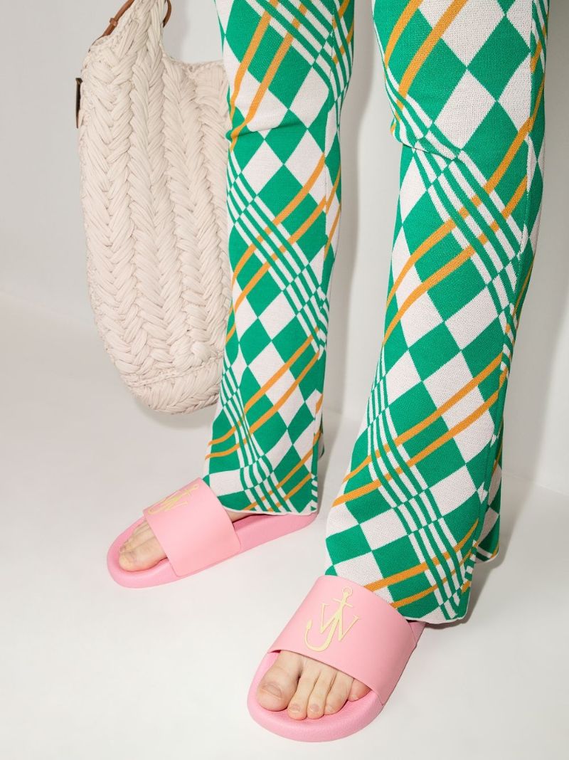 Pink Anchor Logo Slides