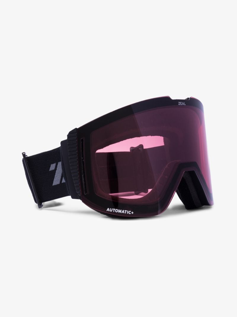 Black Lookout Ski Goggles