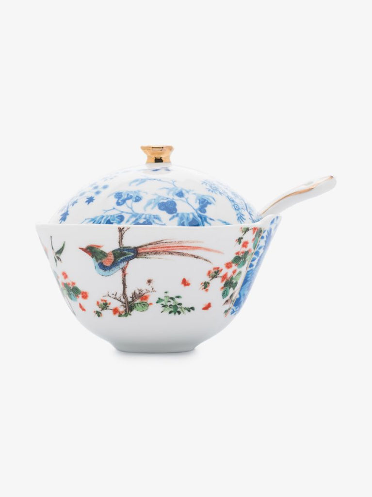 White Maurilia Hybrid Sugar Bowl