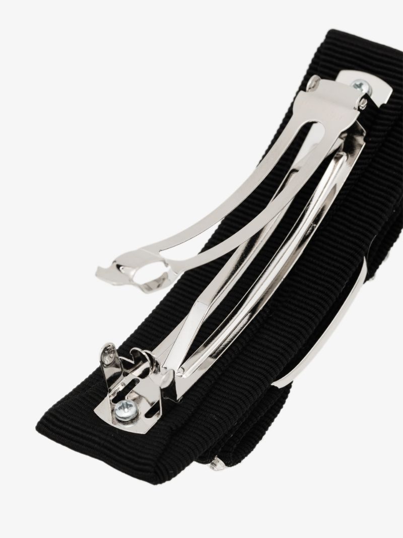 Black Vara Bow Hair Clip