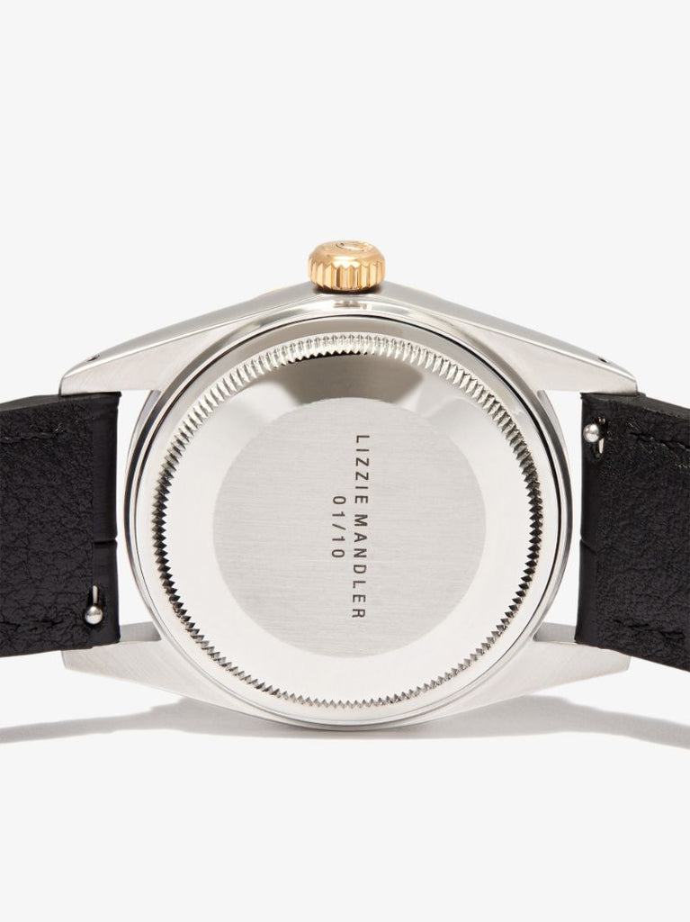 Reworked Vintage Stainless Steel Rolex Datejust Watch