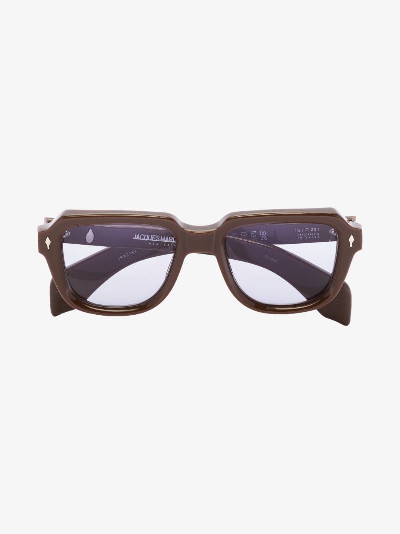 Brown Taos Squared Frame Sunglasses