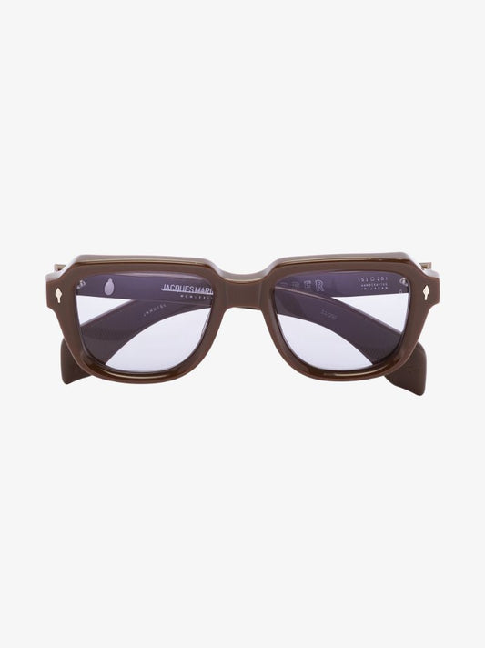 Brown Taos Squared Frame Sunglasses