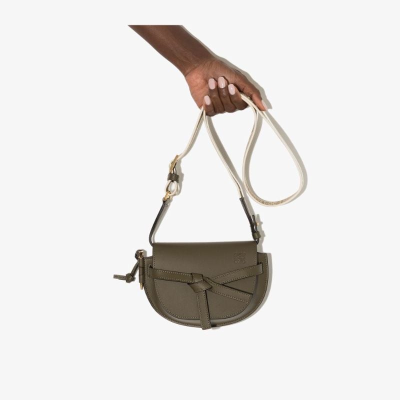 Green Gate Dual Mini Leather Cross Body Bag
