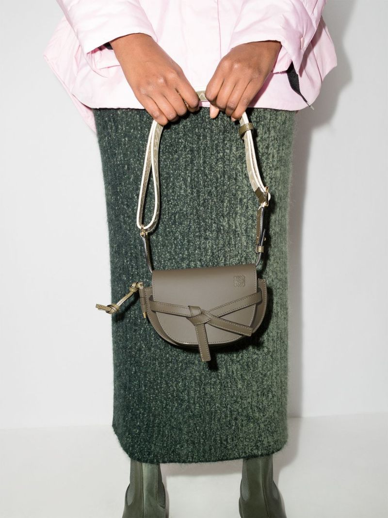 Green Gate Dual Mini Leather Cross Body Bag