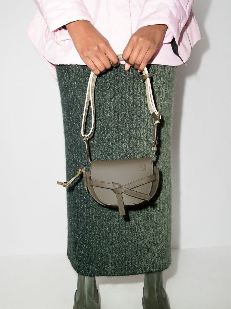 Green Gate Dual Mini Leather Cross Body Bag
