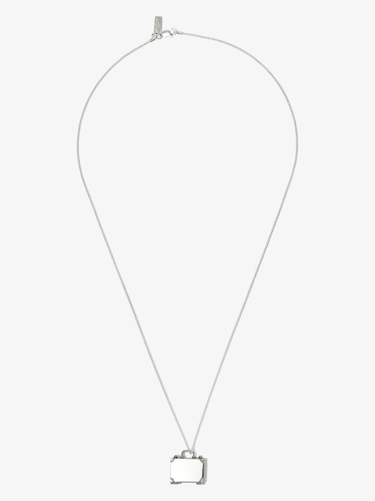Sterling Silver Lost and Found Crystal Necklace